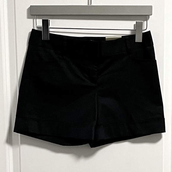 Black Express Editor Shorts Size 0 BNWT - Picture 2 of 6